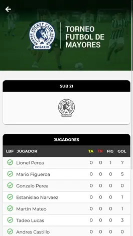 Game screenshot JCR - TORNEO FUTBOL MAYORES apk