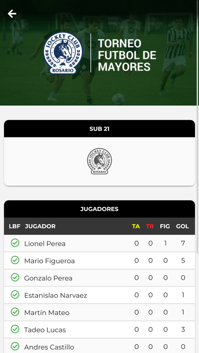 JCR - TORNEO FUTBOL MAYORES Screenshot