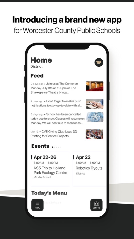 #1. Worcester County Schools (iOS) By: Worcester County Board of Education