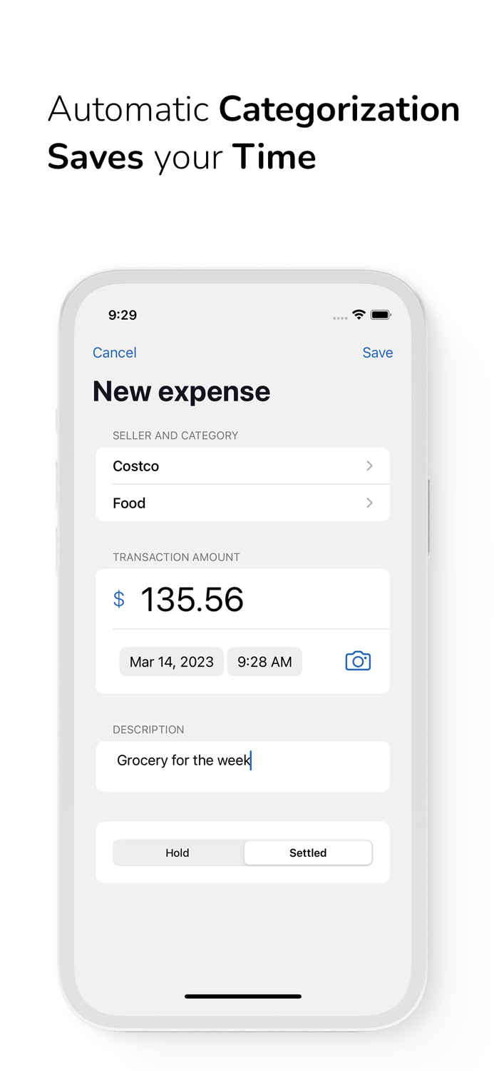 Mindful Expenses Budget