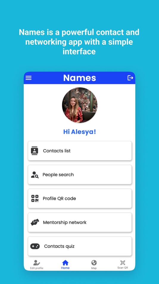 #1. NamesProject (iOS) 由: Yury Khokhlov