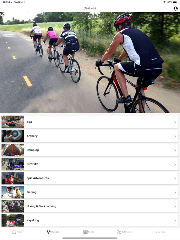 Bayside Adventure Sports iPad screenshot 2 - Lifestyle app