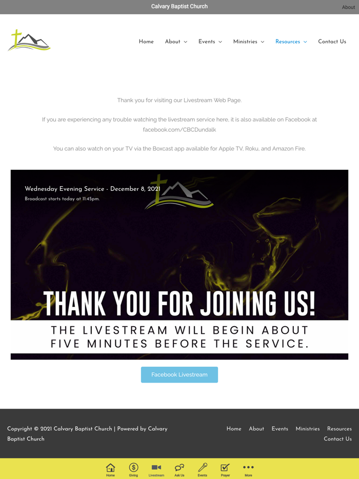 Calvary Baptist Church MD