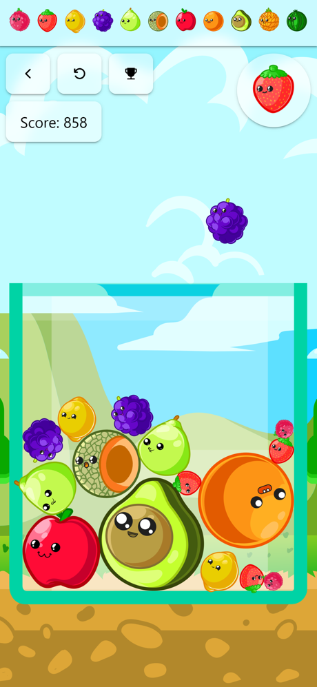 Fruit Fusion - Watermelon Game screenshot 1