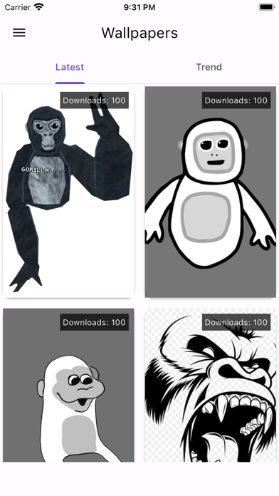 Gorilla Tag Sim Wallpapers Screenshot