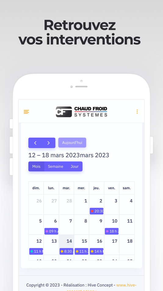 #3. CF Systèmes (iOS) 由: Agence Cinquante5