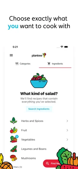 Game screenshot Plantree - Vegan Recipes apk