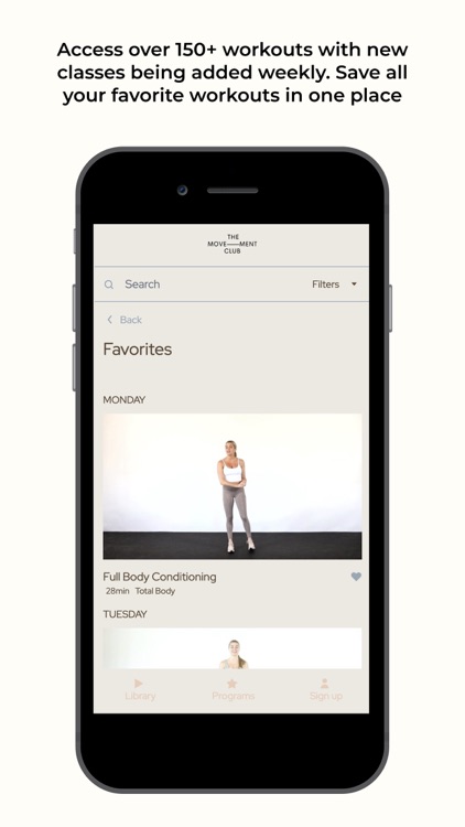 The Movement Club App