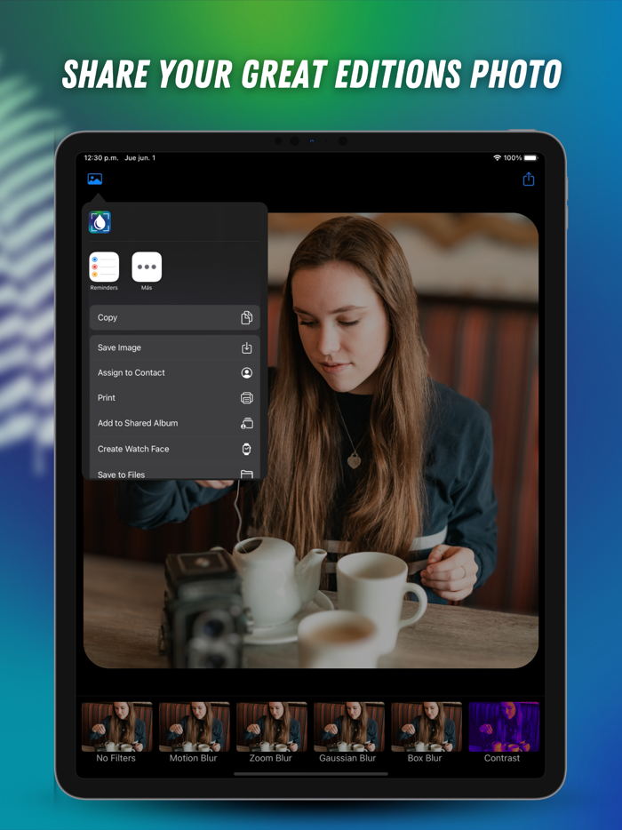 Motion Blur Photo Effect