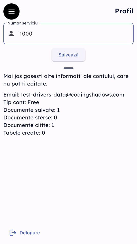#2. Drivers Data: Virtual logbook (iOS) 由: Dinu Stefan Rusu