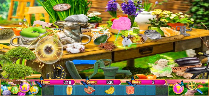 Hidden Objects Easter Spring