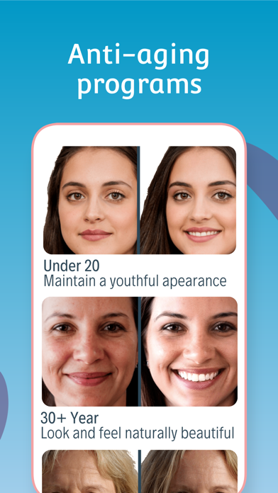 Peach Face Workout: Face Yoga Screenshot