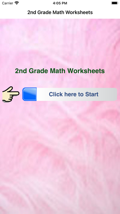 2nd Grade Math Worksheets Screenshot