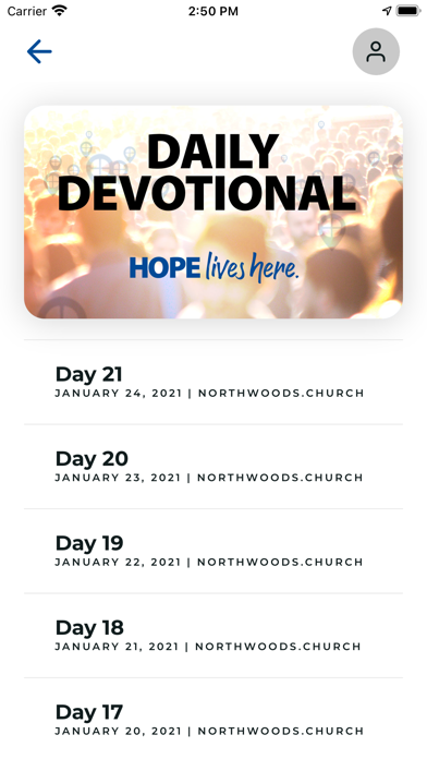 Northwoods.Church Screenshot