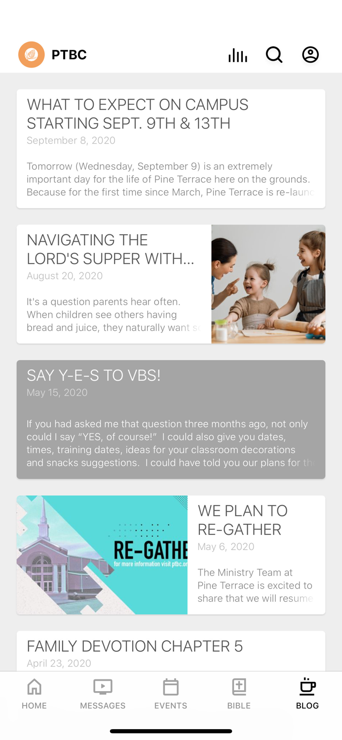 Pine Terrace Baptist Church