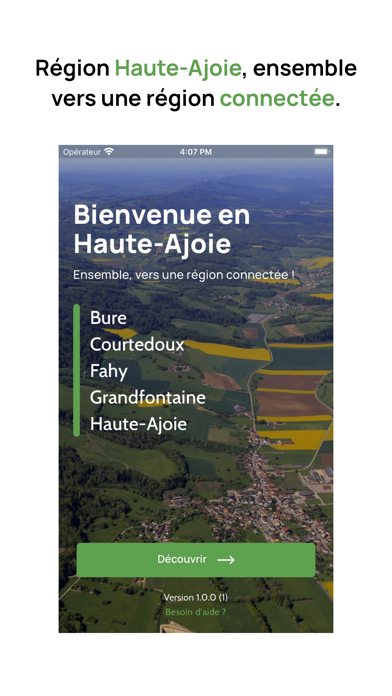 Région Haute-Ajoie Screenshot