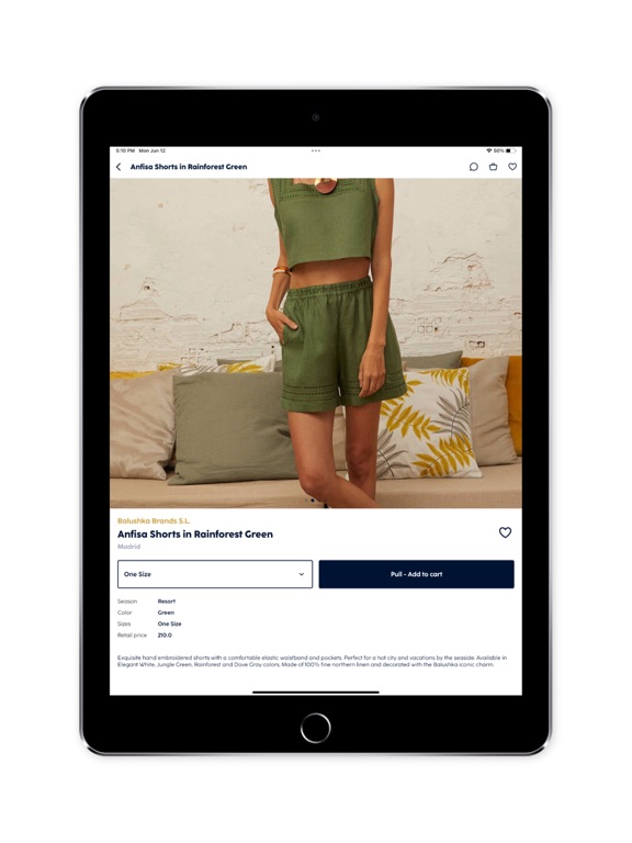Pullquest Stylist iPad screenshot 2 - Business app