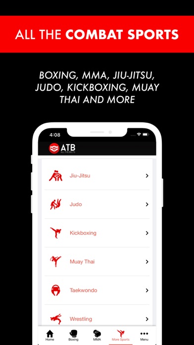ATB: Combat Sports News Screenshot 3 - AppWisp.com ATB: Combat Sports News Screenshot 3 - AppWisp.com
