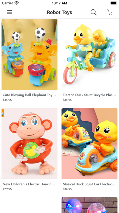 Cheap Toys Store Online Screenshot