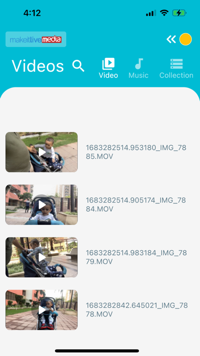 Media Player by Makeitlive Screenshot