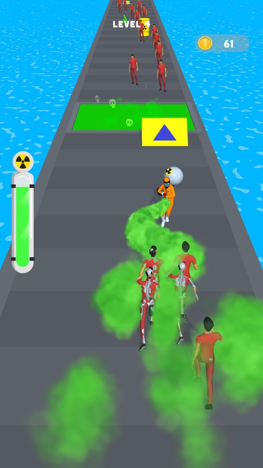 #3. Toxic Runner 3D (iOS) By: Mustafa Akbaba