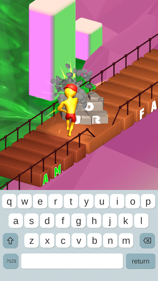 #2. Hyper Typer 3D (iOS) 由: ALICTUS YAZILIM A.S.
