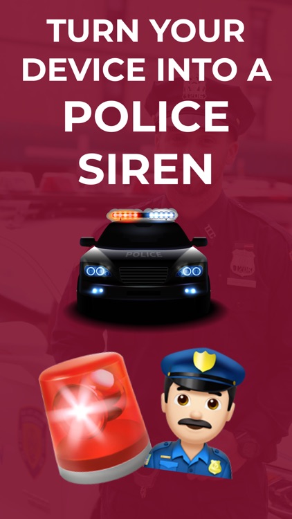 Police Siren, Taser, Strobe