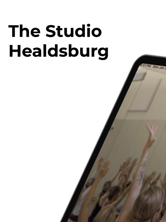The Studio Healdsburg iPad screenshot