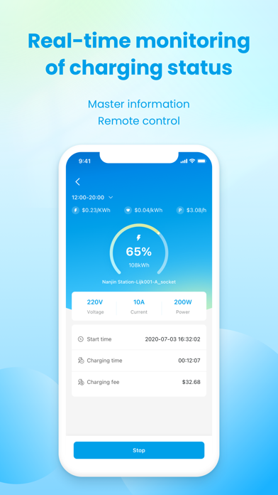 EVPORT iPhone screenshot