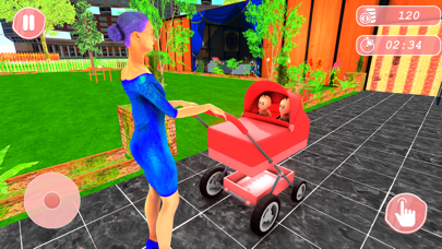 Pregnant Mom & Twins Baby Care Screenshot