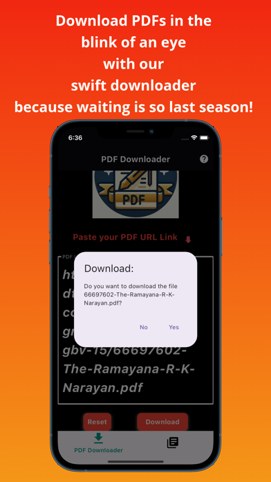 PDF Manager and Downloader Screenshot