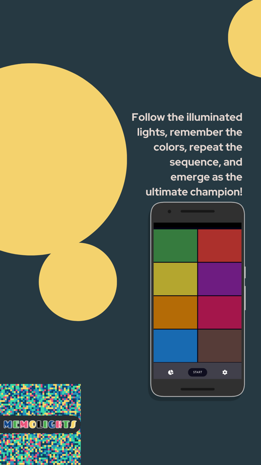 #1. MemoLights - Memory Game (iOS) 由: CENK YILDIRIM