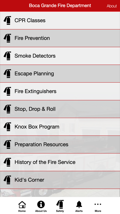 Boca Grande Fire Department Screenshot