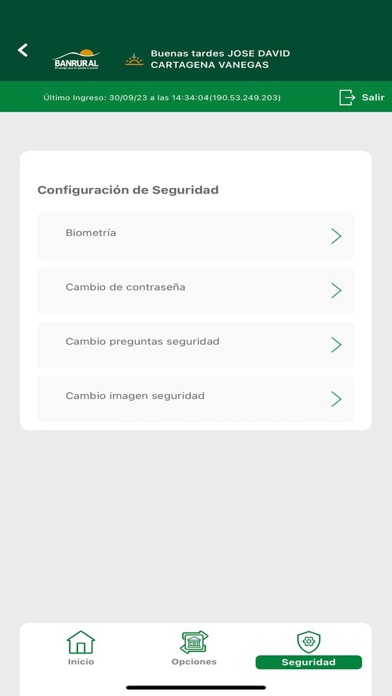 Banrural Móvil Honduras Screenshot