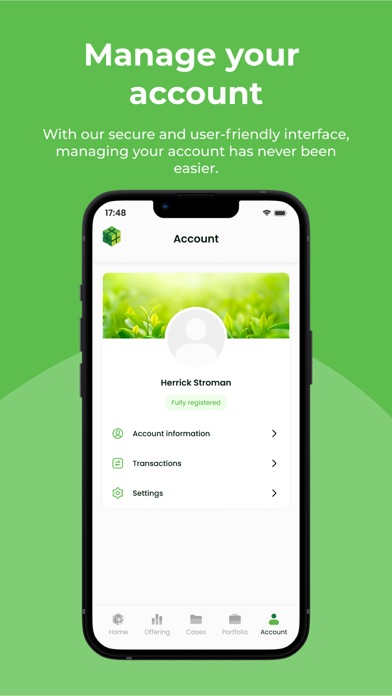 GreenState Investor Relations Screenshot