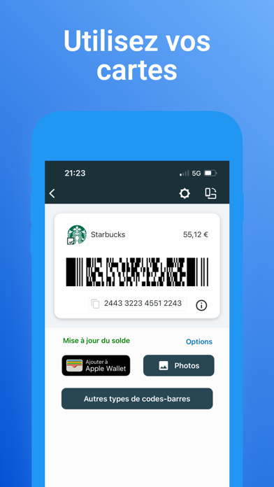 Screenshot #3 pour Pass Cards: Wallet Creator