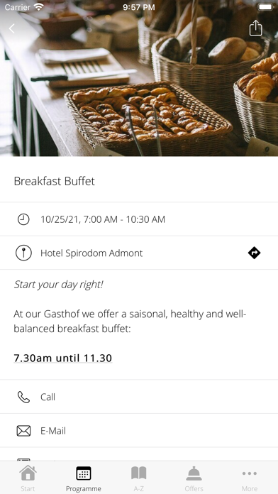 Hotel Spirodom Admont Screenshot
