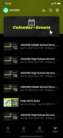 Game screenshot Ascend Student Ministry hack