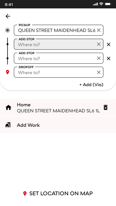 OnTime Cars. Screenshot