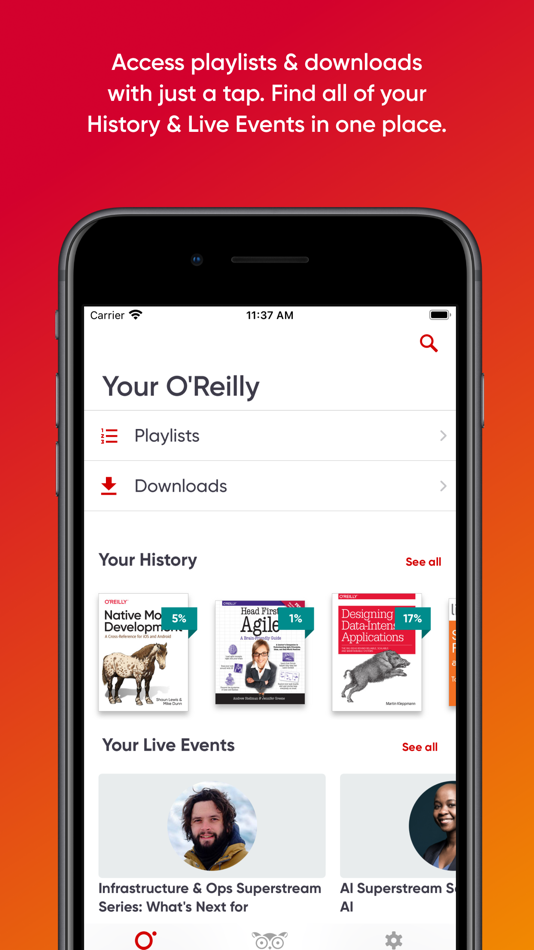 #3. O'Reilly (iOS) 由: O'Reilly Media, Inc.