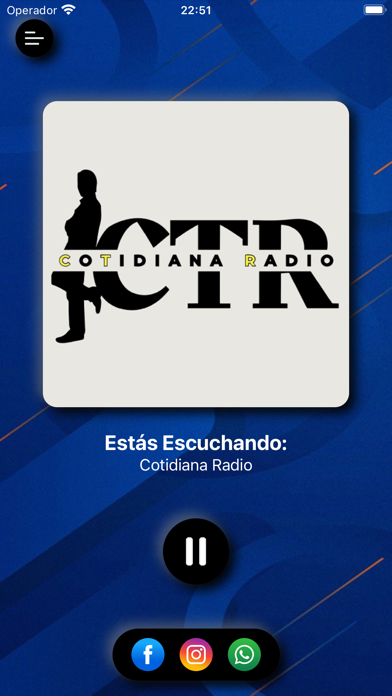 Cotidiana Radio Screenshot