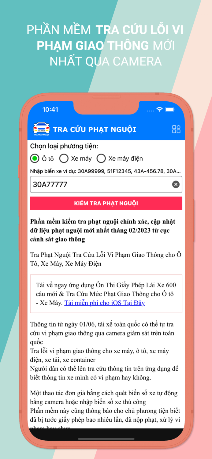 Tra Cứu Phạt Nguội Ô Tô
