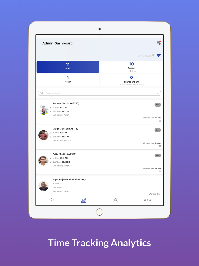 Truein User Time and Attendance