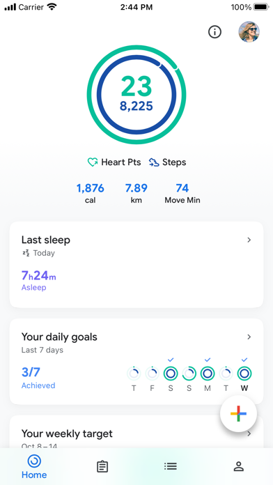 Google Fit: Activity Tracker Screenshot