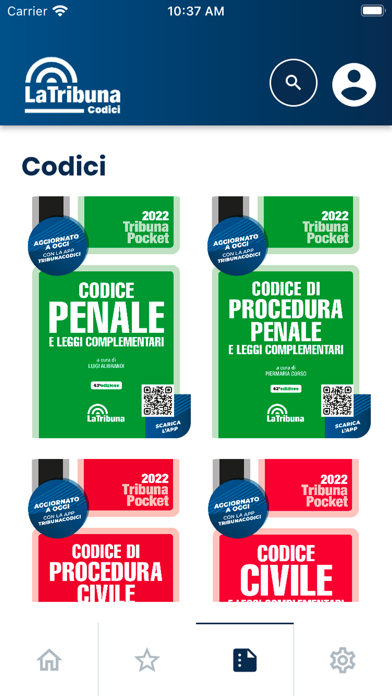 TribunaCodici Screenshot