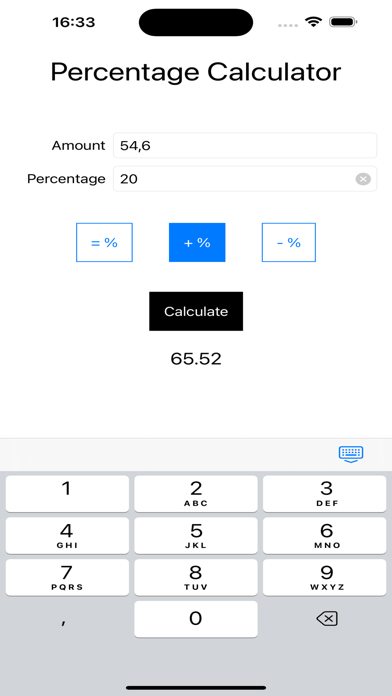 Screenshot #3 pour PerCalc