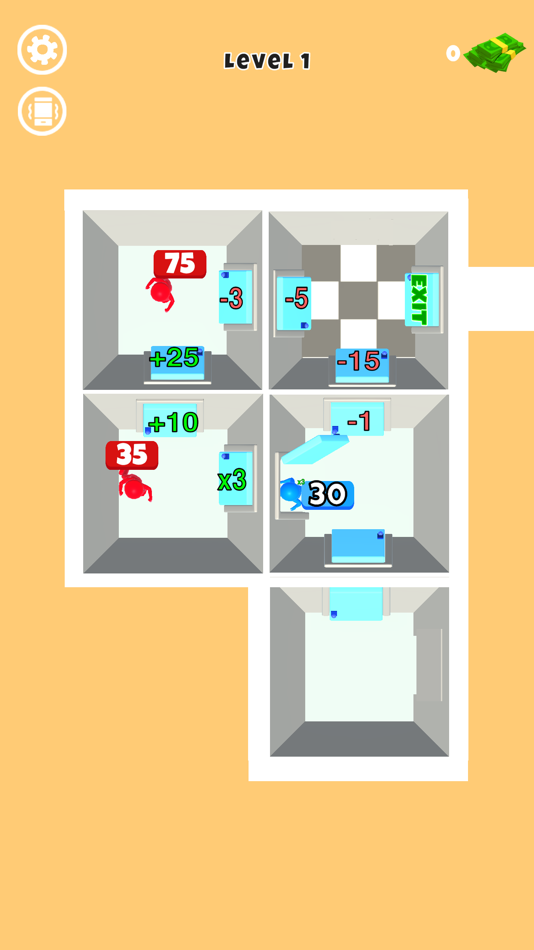 #3. Room Up! (iOS) By: Clocknest Games