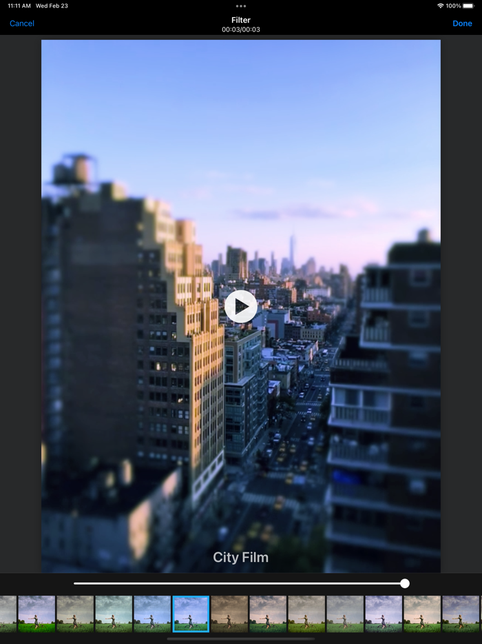 Tilt Shift - Miniature Effect