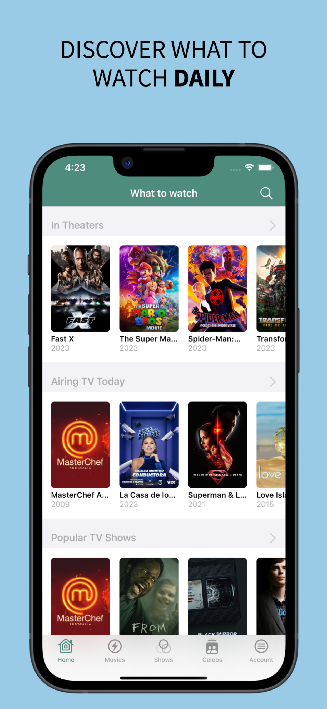 Cinefy - Movies, Shows, Celebs