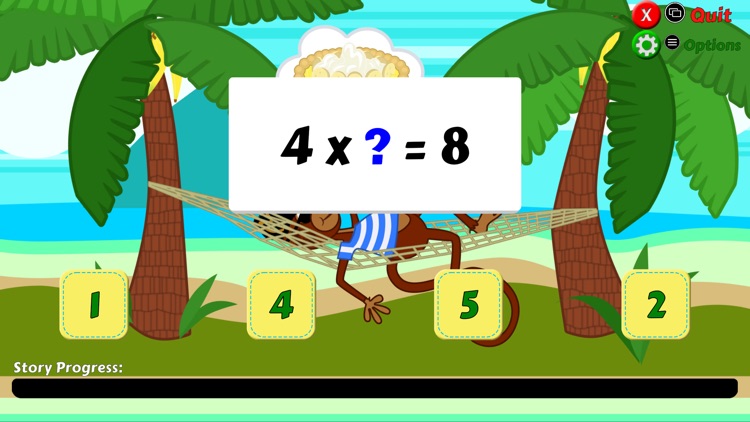 Pirate Monkey Math Flash screenshot-3